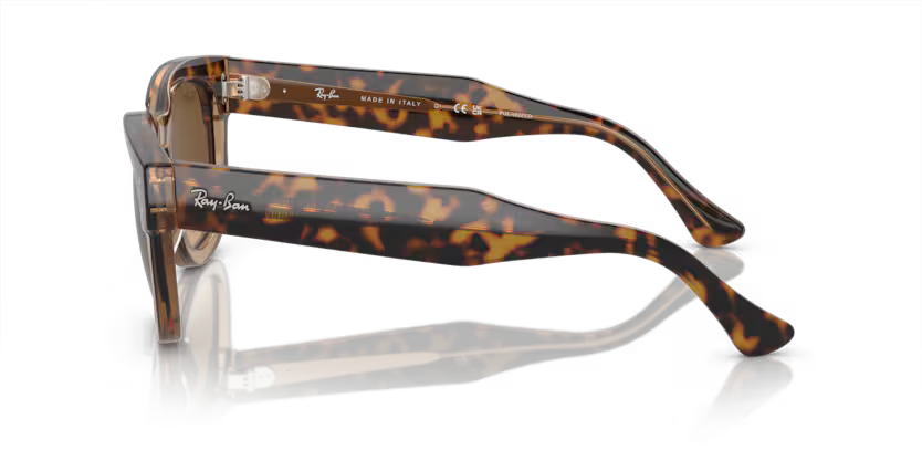 Mega Hawkeye Havana on transparent brown - Polorized