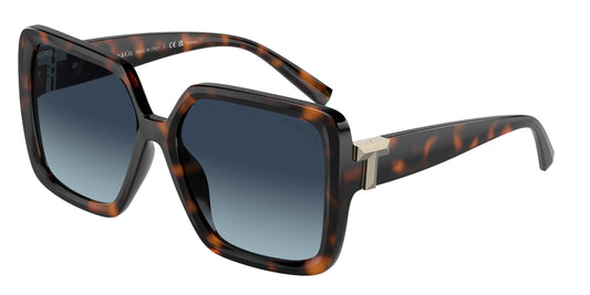 Tiffany & Co Oversized Tortoiseshell Sunglasses