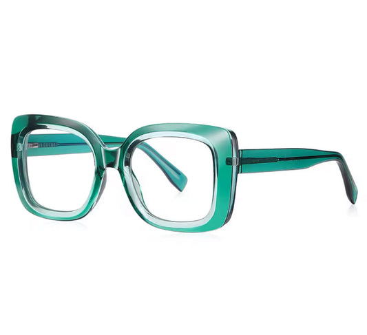 Green Retro Eyewear 2171