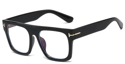 Black Square Frame Glasses 95167