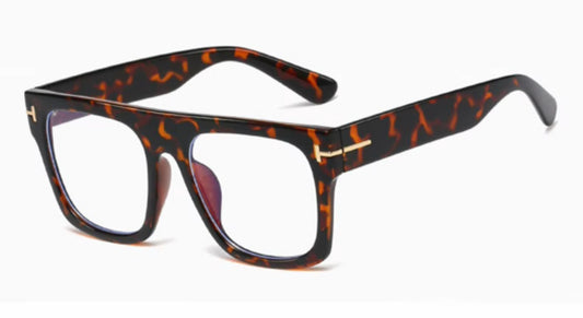 Tortoise Square Frame Glasses