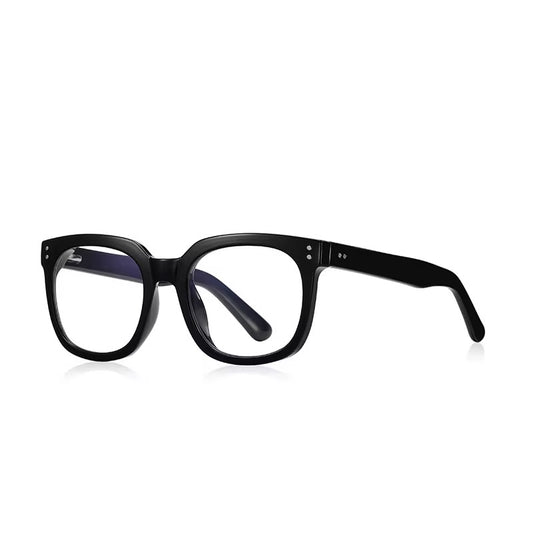 Black acetate eyeglasses