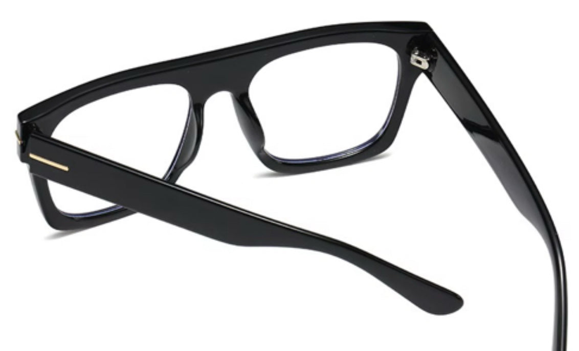 Black Square Frame Glasses 95167