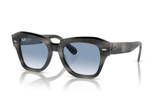 Rayban state steeet Striped Grey