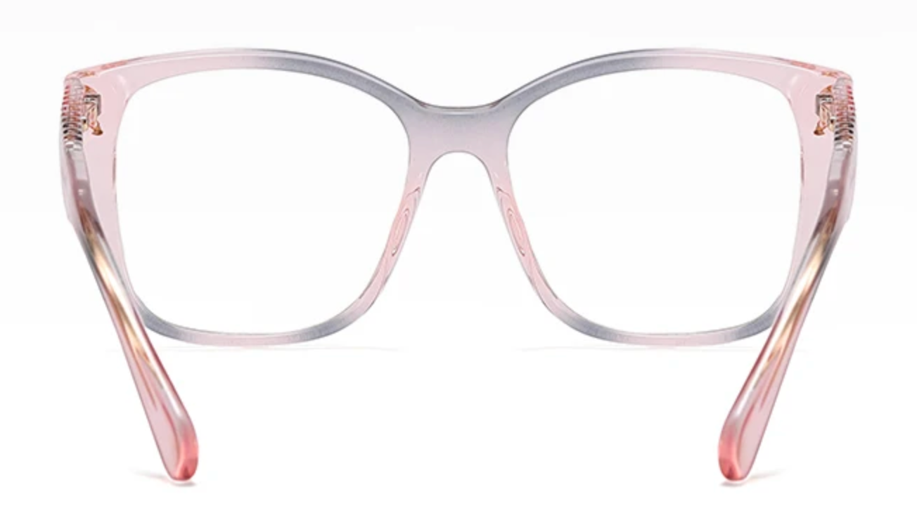 Blue/Grey/Pink Gradient transparent Glasses ESW82044