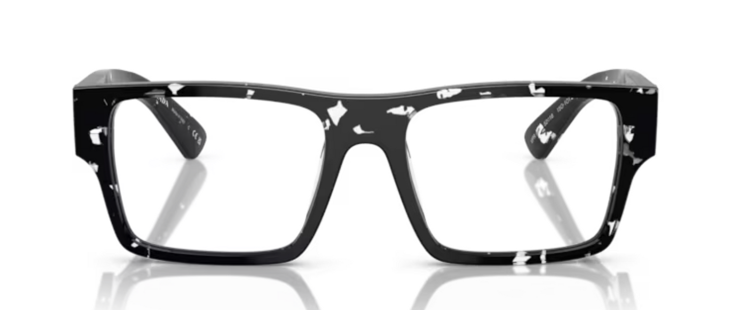 Prada Eyewear PR A08V Havana black transparent