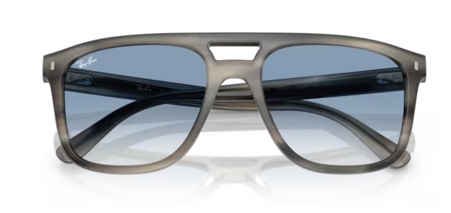 Rayban Grey Havana Sunglasses with Graduated Blue tint RB2213