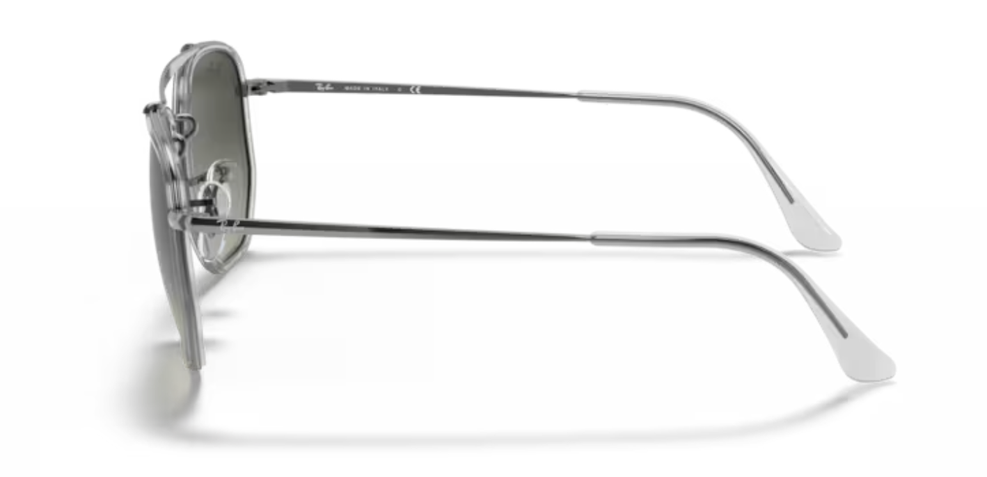 Rayban The Marshall ii sunglasses Gunmetal with Gradient Grey lenses