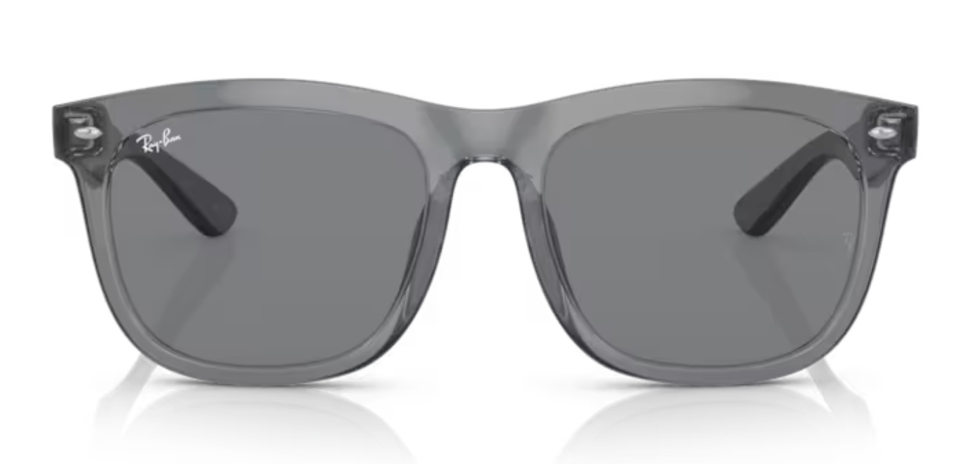 Rayban Transparent Grey Sunglasses