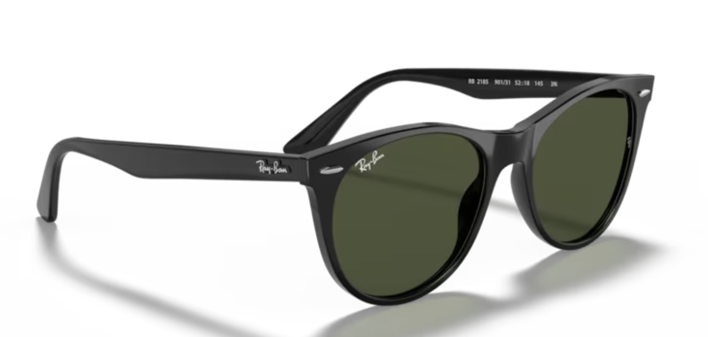 Rayban Wayfarer ii Black Sunglasses