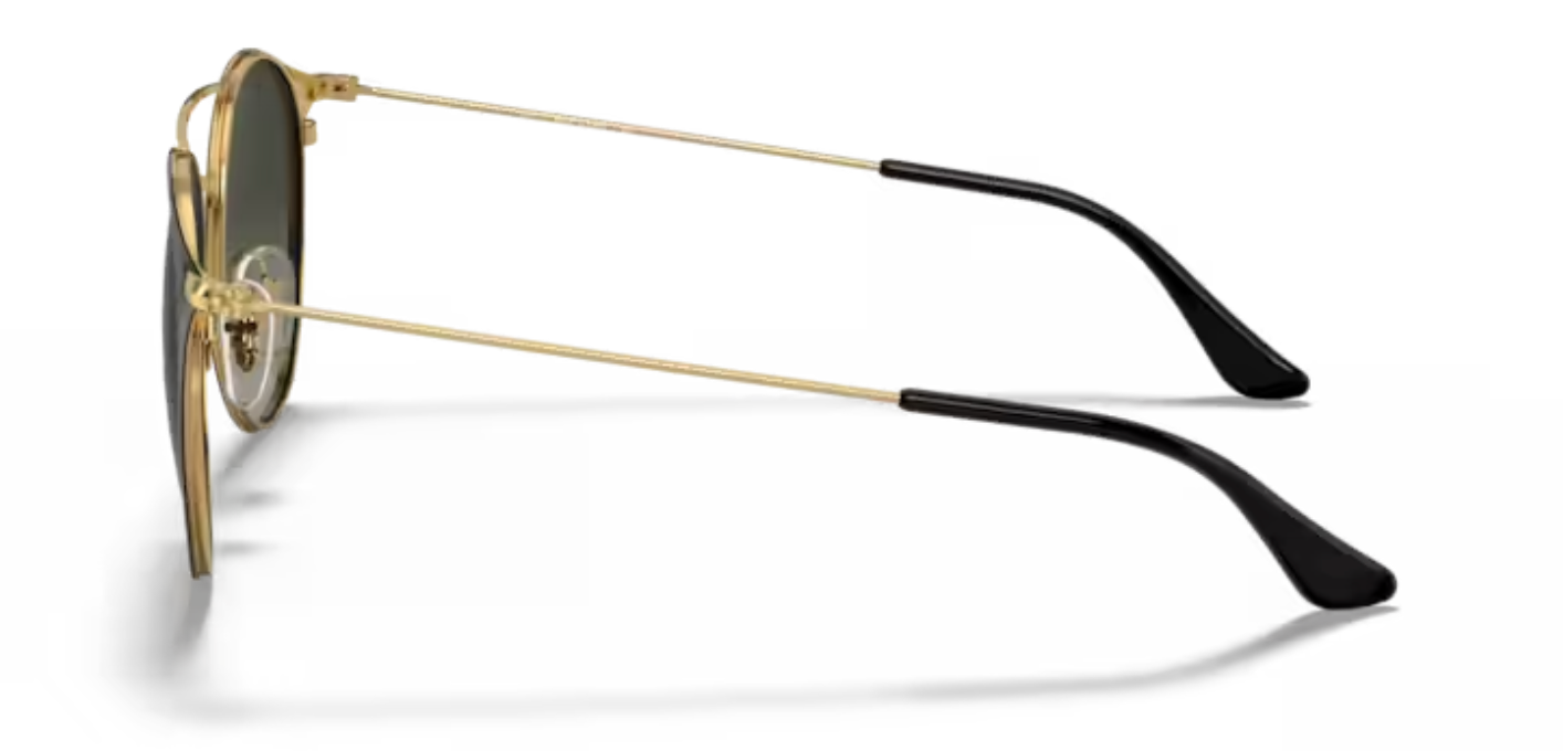 Rayban Black on gold Sunglasses