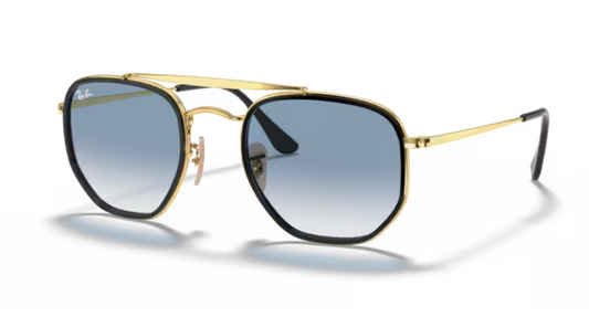 Rayban The marshal ii - Arista gold with Black rim