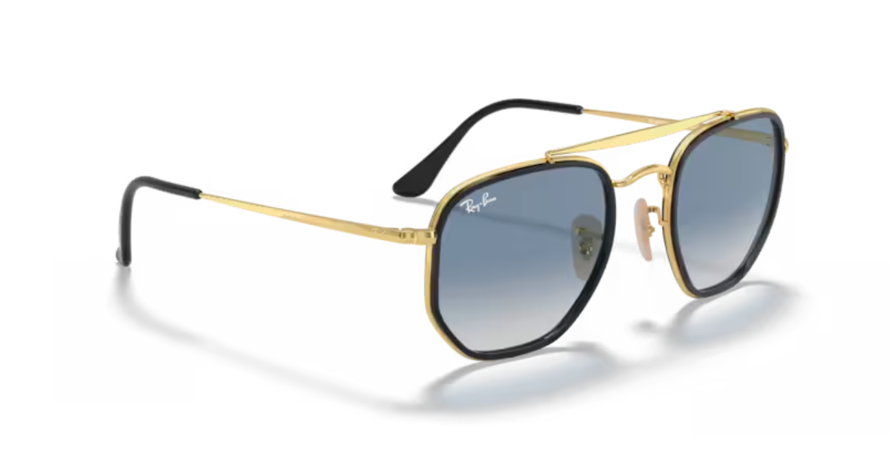 Rayban The marshal ii - Arista gold with Black rim
