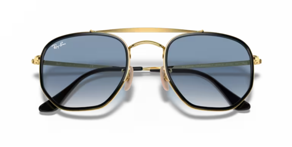 Rayban The marshal ii - Arista gold with Black rim