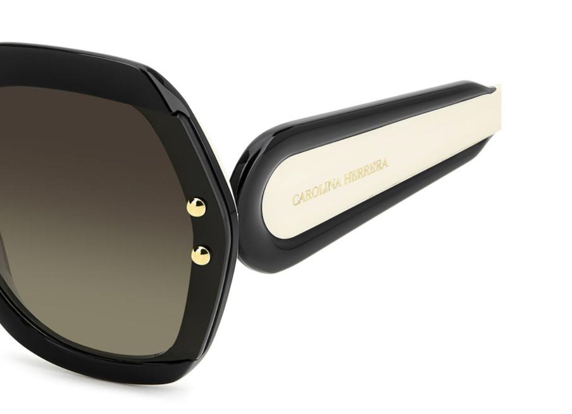 Carolina Herrera Black/white sunglasses