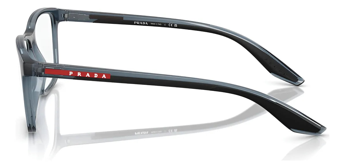 Prada Linea Rossa PS08RV Prescription Glasses transparent azure