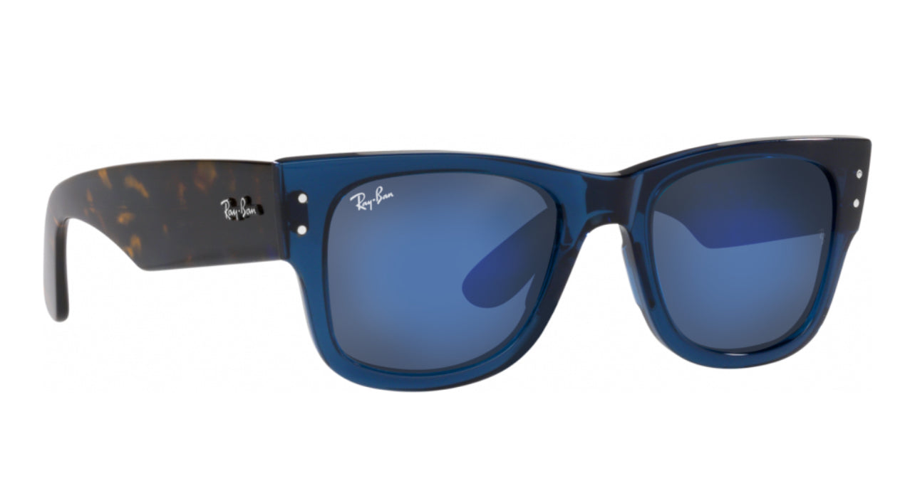 RayBan Mega wayfarer Blue/tortshell