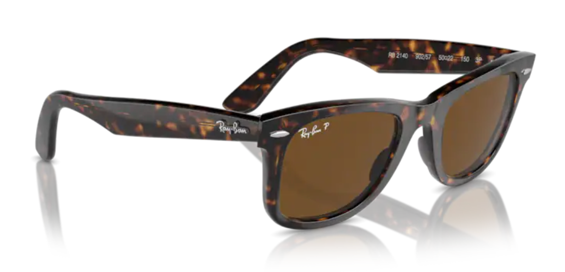 Rayban Tortoiseshell Sunglasses - 2140 - Wayfarer Polarized