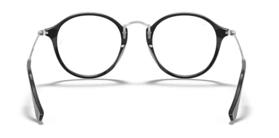RAYBAN ROUND OPTICAL 2447 BLACK