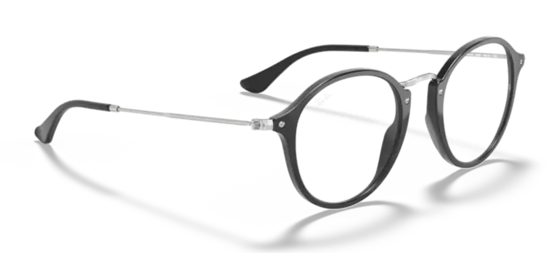 RAYBAN ROUND OPTICAL 2447 BLACK