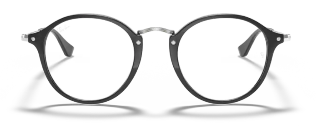 RAYBAN ROUND OPTICAL 2447 BLACK