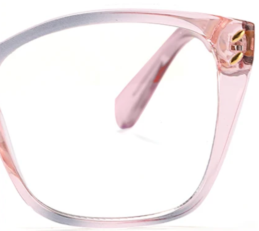 Blue/Grey/Pink Gradient transparent Glasses ESW82044