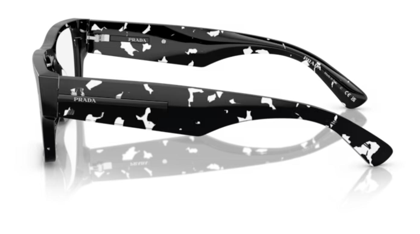 Prada Eyewear PR A08V Havana black transparent