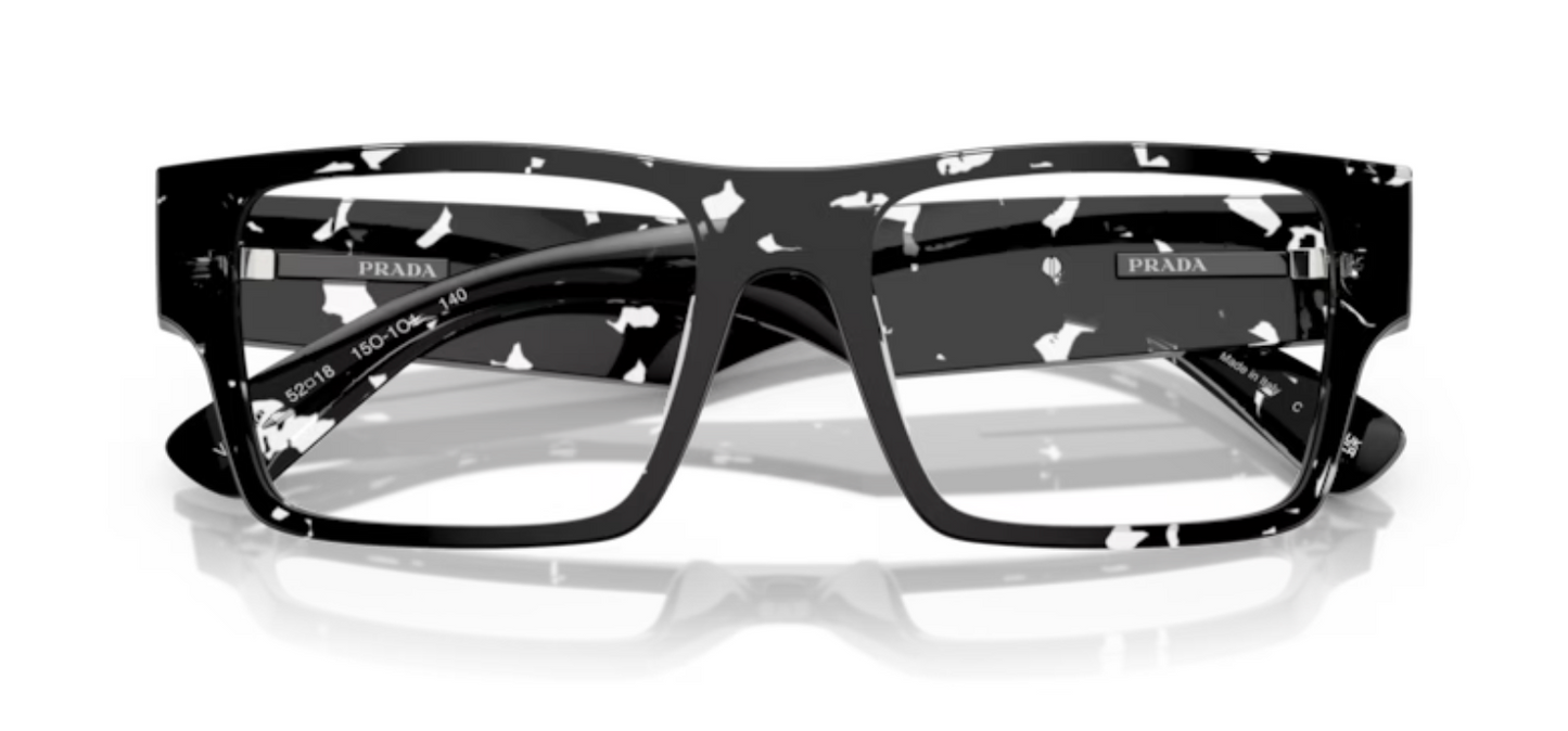 Prada Eyewear PR A08V Havana black transparent