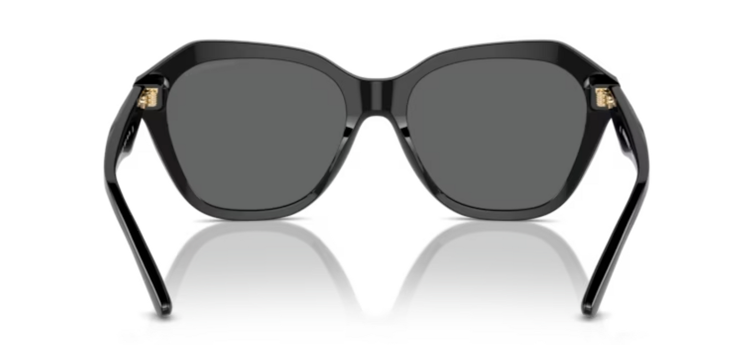 Armani Geometric Black Shiney Sunglasses EA4221