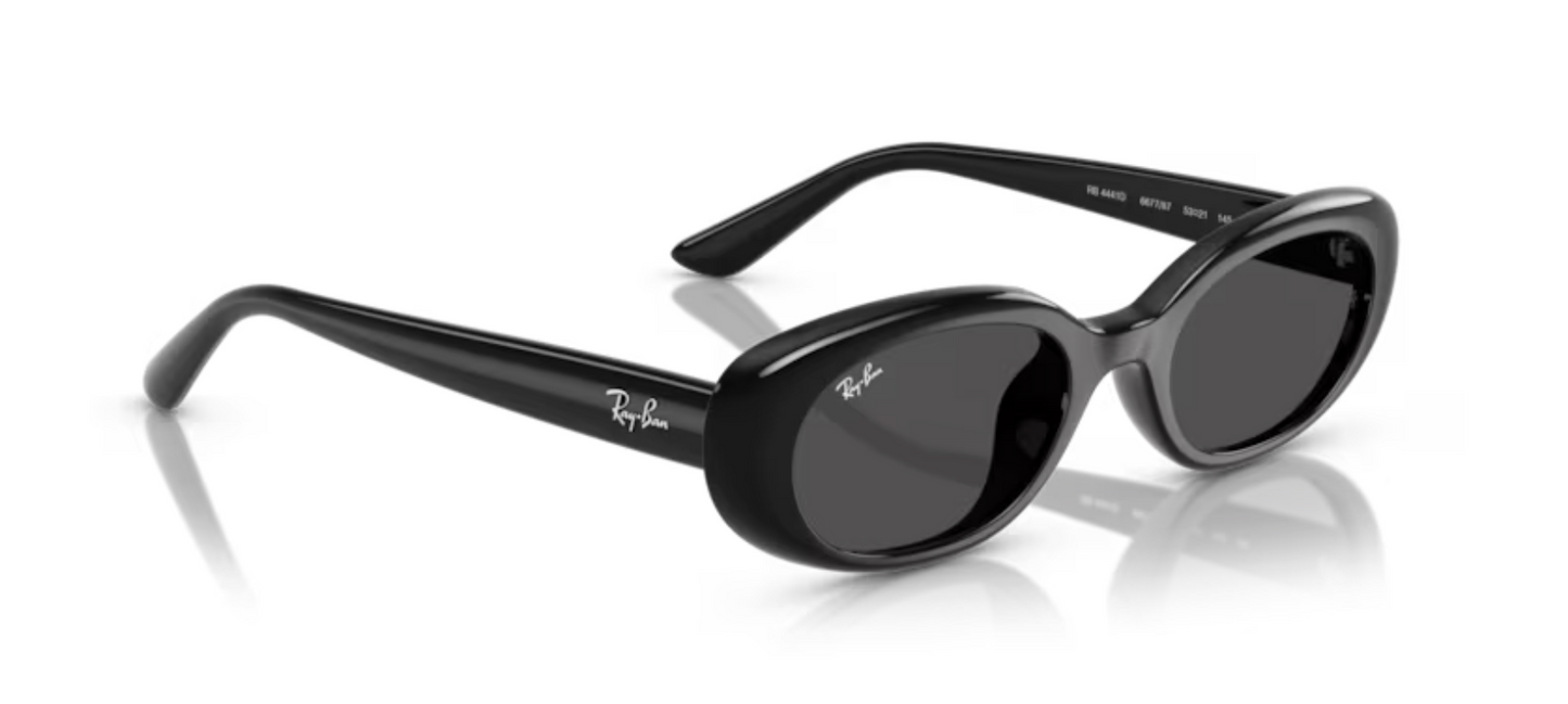 Rayban Black sunglasses with Dark grey tint RB4441