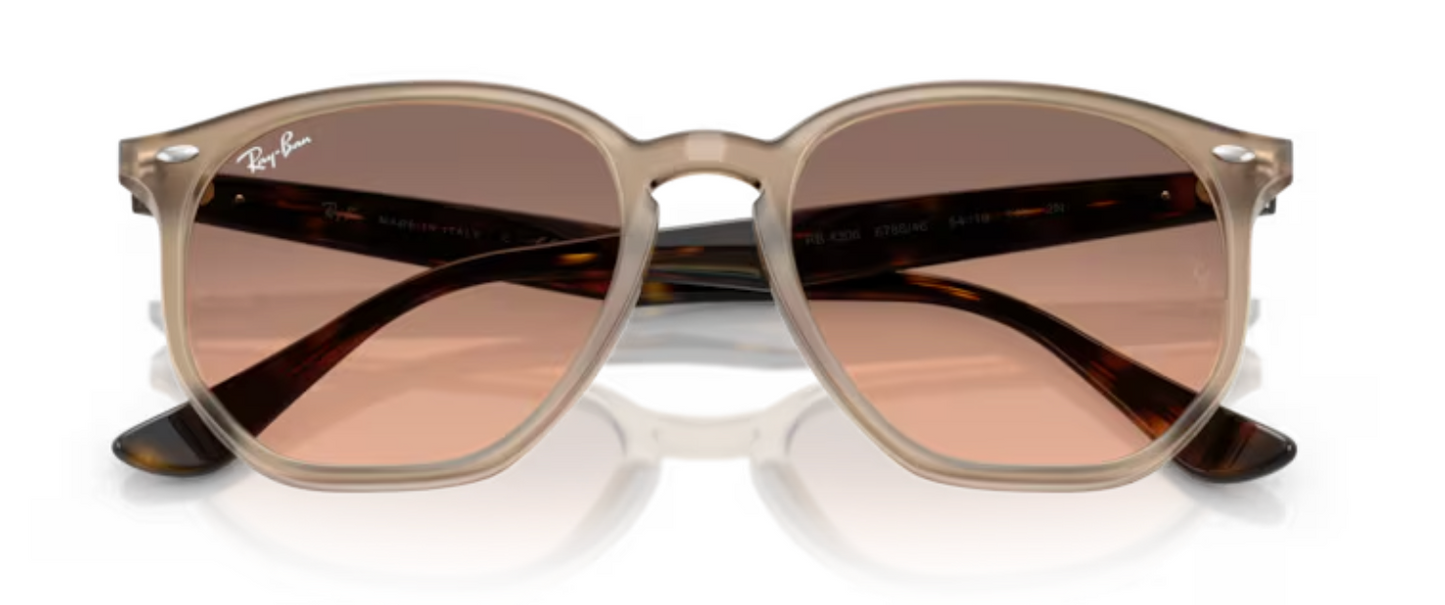 Rayban Iconic shape TurtleDove Sunglasses