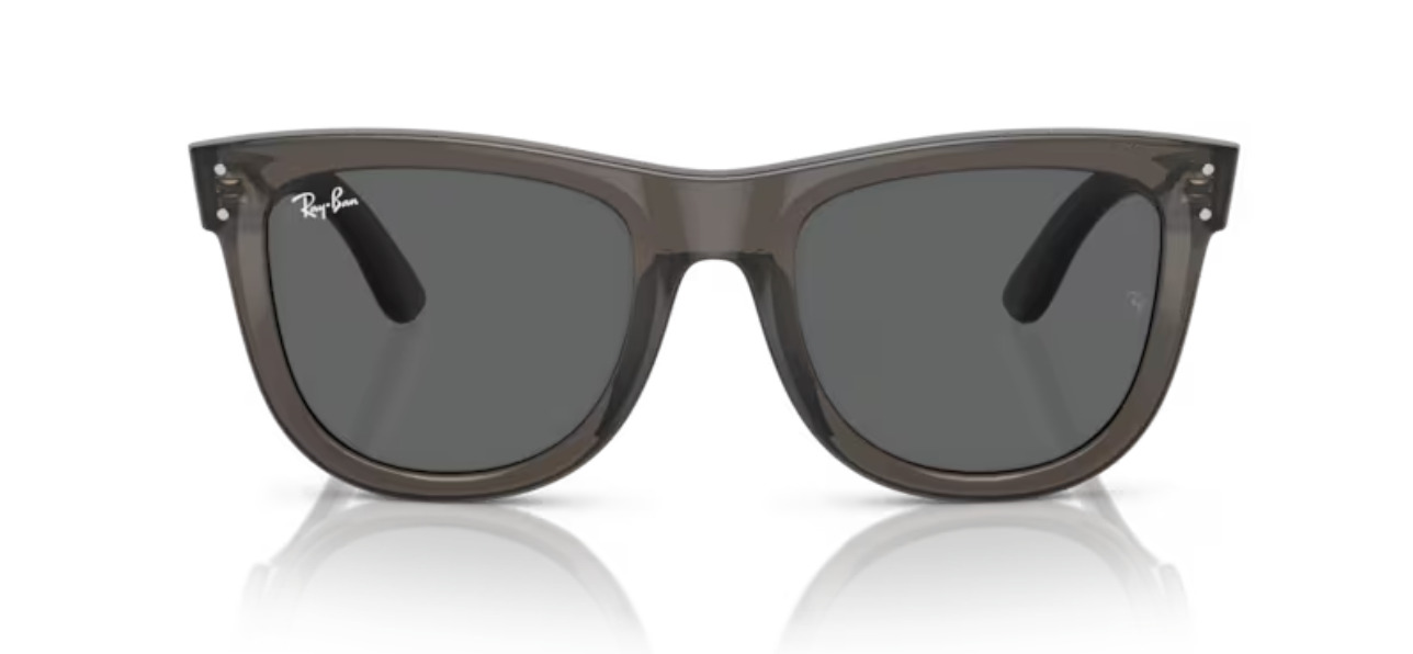 Wayfarer reverse - Transparent dark grey