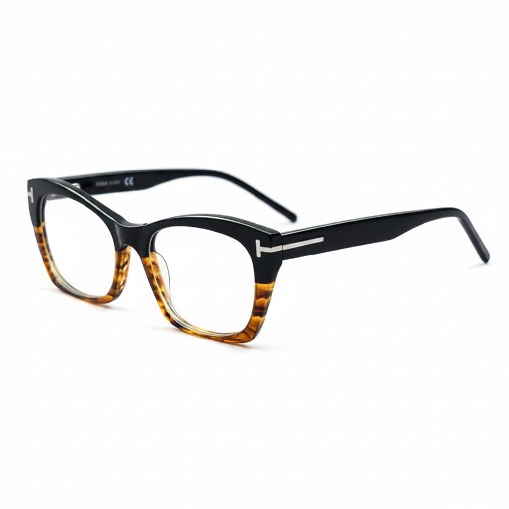 ES99014 Black Tortoise square frames