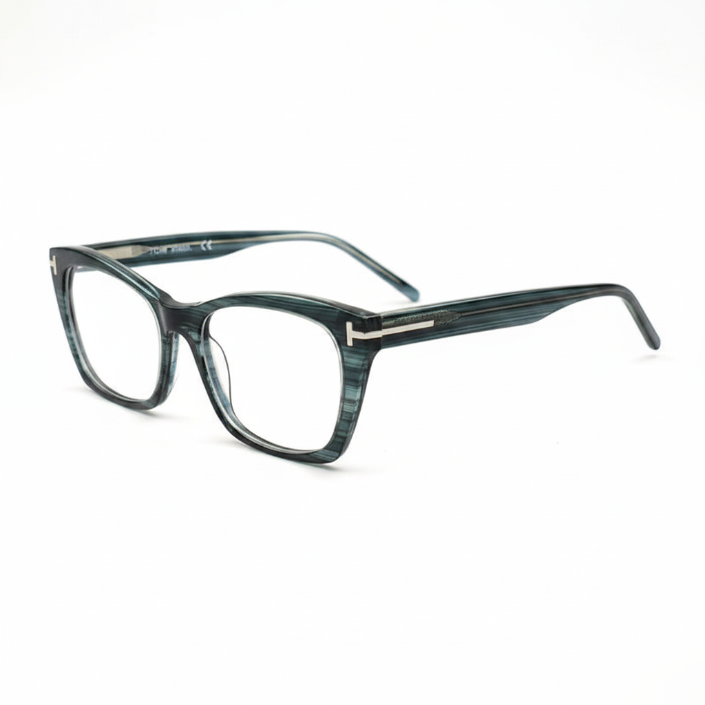ES99014 Dark Teal square frames